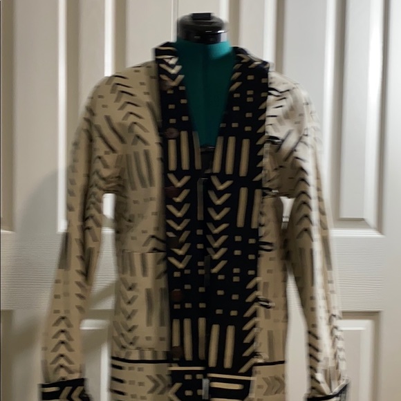 S/M Ladies Reversible Jacket Black and Creme color - Picture 8 of 16